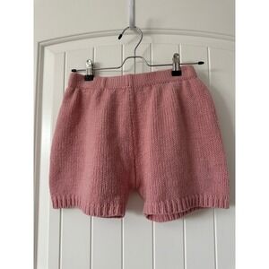Princess Polly Knit Shorts High Waist Casual Comfy Pink S/M‎